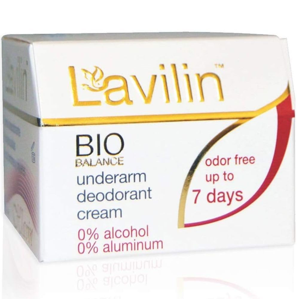Lavilin Desodorante en crema para axilas, textura suave y uso diario.