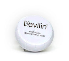 Lavilin Desodorante para axilas en envase compacto, ideal para viajar.