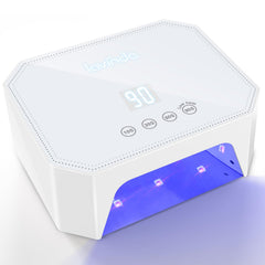 Lavinda 54W lámpara UV-LED para uñas gel, curado uniforme.