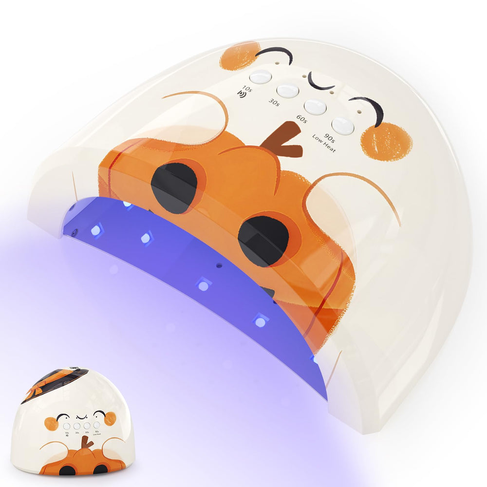 Lavinda Lámpara UV LED para uñas con manos dentro, curado rápido en casa