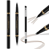 LAVONE Eyebrow Pen 4-tip microblade close-up for natural hair-like strokes