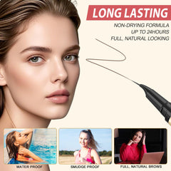 LAVONE Eyebrow Pen is waterproof for all-day wear.