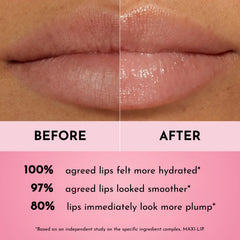 Hydratation durable renforçant la barrière des lèvres.