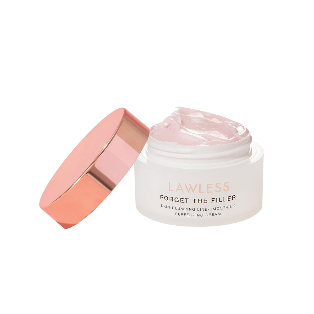 Lawless Forget the Filler crema de textura terciopelo para piel suave lista para maquillaje