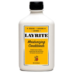 Layrite Acondicionador Hidratante, botella visible, aporta hidratación y brillo suave al cabello.