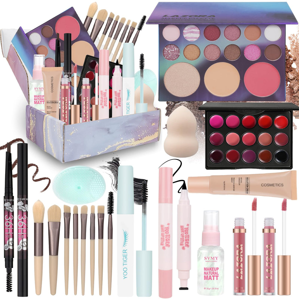 Kit LAZORA de maquillaje general para estilos diarios y ocasiones