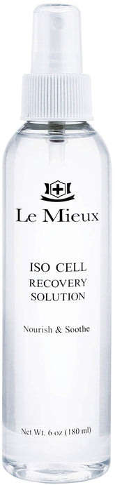 Le Mieux Iso-Cell, botella de tónico calmante para piel sensible.