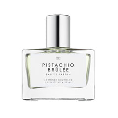 Le Monde Gourmand Pistachio Brûlée en botella, aroma envolvente para uso diario.