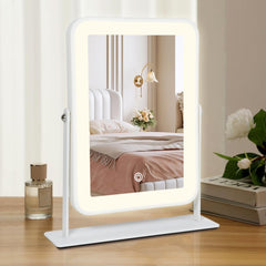 Espejo Leadzones con iluminación frontal para maquillaje preciso