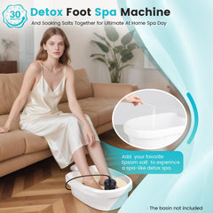 Lecaung detox-pies-interfaz-facil: manejo sencillo para uso diario