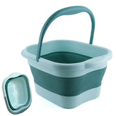 Leemeimei baño de pies plegable 15 L, ideal para spa en casa.