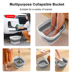 Leemeimei capacidad 15L y base interior de 10,5 pulgadas para pies medianos.