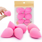 Leeshine esponjas maquillaje con forma de gota para acabado suave y uniforme