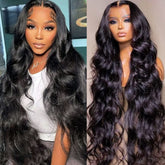 Lemoda wig lace frontal 13x6 26 pulgadas para un aspecto natural.