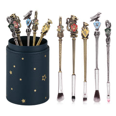 LENDOO set de pinceles Potter con portapinceles para guardar y protegerlos durante el uso