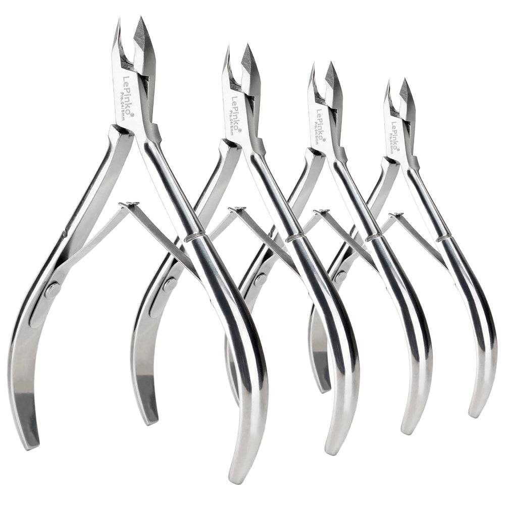 LePinko coffret 4 coupe-cuticules pour une manucure précise à domicile.
