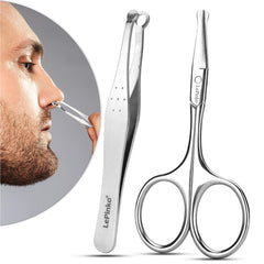 LePinko recortador nasal para hombres: acabado suave y sin tirones