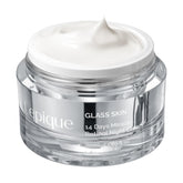 Lepique crema nocturna con retinol: bote elegante para cuidado facial nocturno.