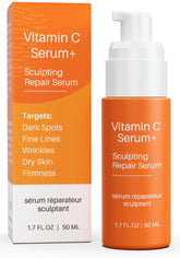 LeVaye' Serum Vitamina C 15% en bote: ilumina tono de piel y luminosidad.