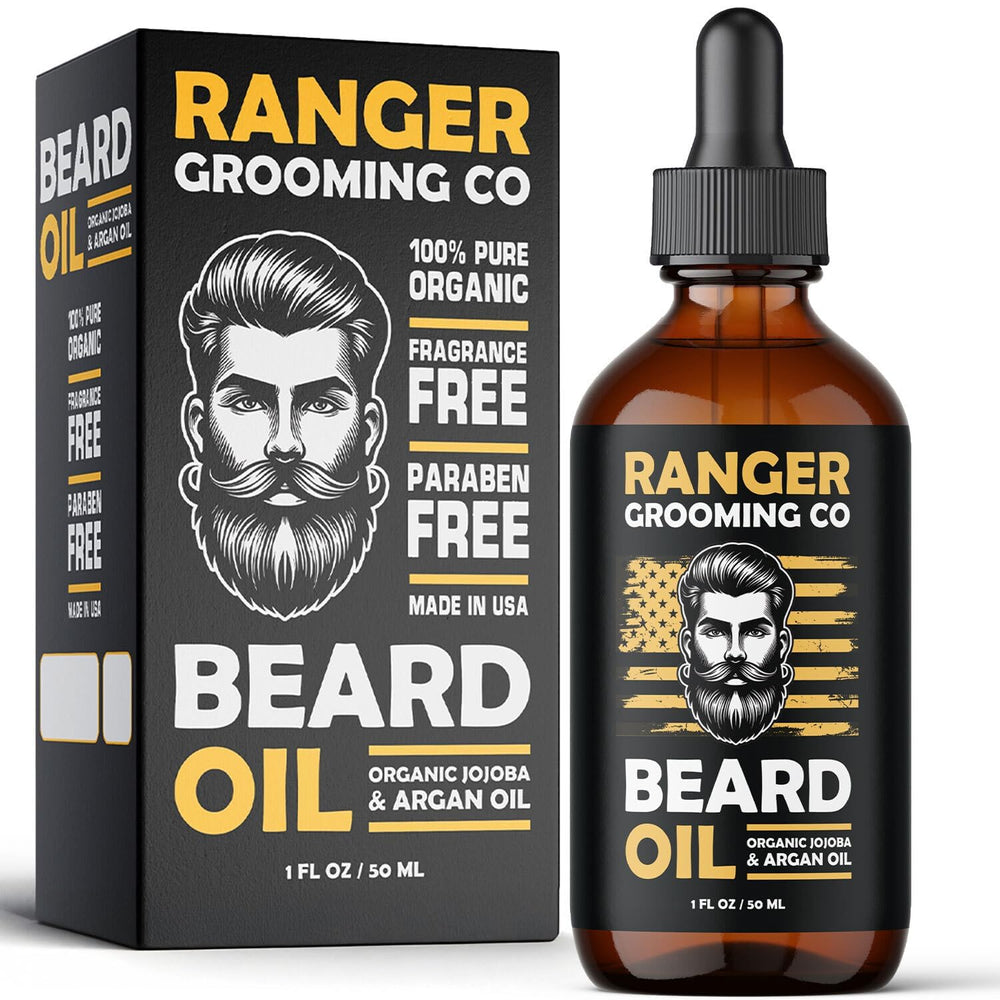 Leven Rose Aceite para Barba en envase ámbar facilita la aplicación precisa