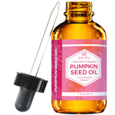 Leven Rose, aceite de semilla de calabaza en botella oscura para conservar potentes antioxidantes y uso diario.