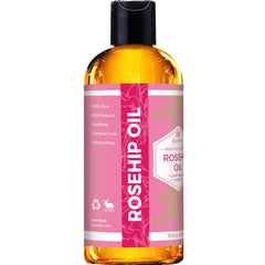 Leven Rose huile de rose musquée pour cheveux, apporte brillance naturelle