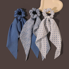LFOUVRE gomas elásticas con lazo floral: estilo elegante para cualquier ocasión
