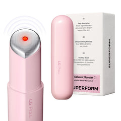 LG Pra.L Superform Galvanic Booster frente para uso diario
