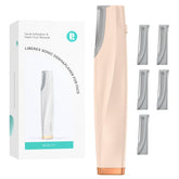 Liberex dermaplaning sónico para rostro rosa: exfoliación suave para piel más limpia
