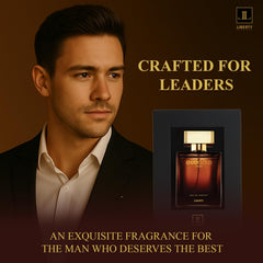 Liberty Oud Árabe Perfume corazón con sándalo y ylang-ylang en equilibrio.