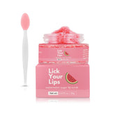 Lick Your Lips Watermelon Sugar Lip Scrub jar ready for gentle exfoliation and hydration