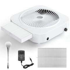 Lictin Recogedor de polvo para uñas con succión de 360 grados para un ambiente limpio.