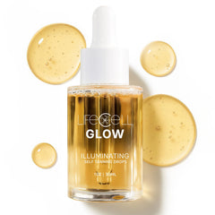 LifeCell Glow gouttes auto-bronzantes sur visage et corps pour bronzage naturel