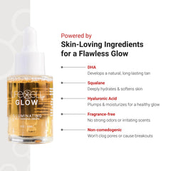 Hydratation LifeCell Glow grâce au Squalane pour peau douce