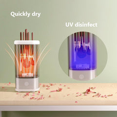 LIFEES cepillos de maquillaje USB, conexión rápida y práctica.