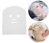 LIFESOFT gasa facial pre-cortada con huecos para ojos, nariz y boca para uso rápido.
