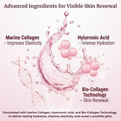 Liftouch mascarilla de colágeno, textura suave para despertar más fresco.