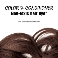 Mezcla Light Mountain Henna para color uniforme y natural.