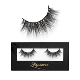 Pestañas Lilly Lashes Miami 3D mink sintético, tira para look dramático