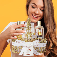 Gel de ducha coco de LILY ROY, perfumado y refrescante para la rutina diaria