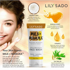 LILY SADO aloe y jojoba ofrecen hidratación y elasticidad de la piel