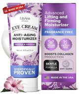 LilyAna Naturals contorno de ojos hidratación profunda para piel suave.