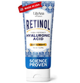 LilyAna Naturals Crema Retinol Frente: suavidad visible para el contorno facial.