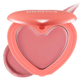 lilybyred Luv Beam Cheek Balm, corazon-en-forma, look juguetón y natural.