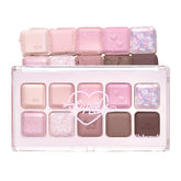 Lilybyred Mood paleta de 10 tonos para looks versátiles en día y noche.