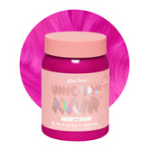 Lime Crime Juicy, botella de tinte unicornio para color intenso en casa.