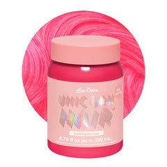 Lime Crime Unicorn Hair Bubblegum Rose, empaque elegante listo para empezar el cambio capilar