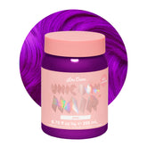 Lime Crime Unicorn Hair Dye Pony violeta: bote vibrante para teñido temporal.