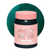 Tinte semipermanente Lime Crime Sea Witch en pote para color verde azulado vibrante.