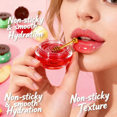 Lingyun labial sandia tarro, frescura y suavidad para el día.